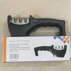 Manual 3 Stage Knife Sharpener Tool Advanced