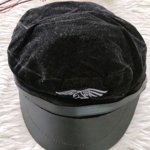 Black Velvet Hat