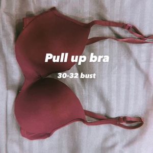 Bra, Voilet Colored Pull Up Bra