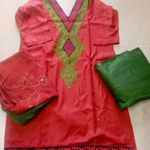 Beautiful Embroidered Wollen Suit