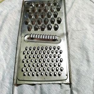 Vintage Stainless Steel Vegetable Slicer Grater Chopper Mincer