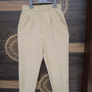 Jeans & Trousers, straight cotton pant Women cotton Polyester Blend Solid  Trousers for Women for DailywearAbout this Item. premium fabric. Made of  and breathable, good quality for your chioce.
