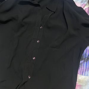 Tops & Tunics | Black Formal Shirt | Freeup