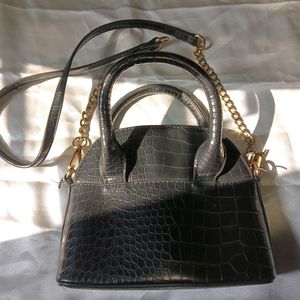 Sac bowling noir discount zara