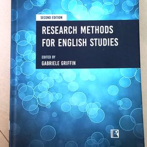 research methods for english studies by gabriele griffin