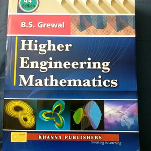 Textbooks | Higher Engineering Mathematics By B.S.Grewal | Freeup