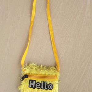 Yellow Girls Side Bag