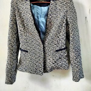 Blazers | Tweed Korean Blazer | Freeup