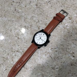 Fronix Dialer Watch For Mens In Brown And Black