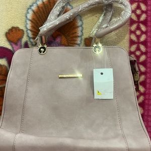 Pink Color Handbag For Women