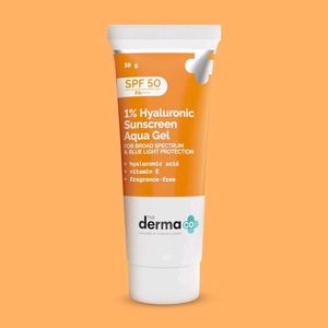 The Derma Co  Hyaluronic Sunscreen Aqua Gel