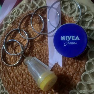 1 Keychain+  Small Nivea Cream+5kadha For Kids
