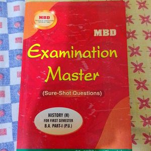 Textbooks | B.A Part 1, History First Semester MBD Guide | Freeup