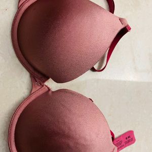 PINK - Victoria's Secret Wear Everywhere Super Push-up Bra Red