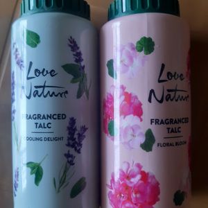 COMBO OF ORIFLAME FRAGRANCED TALC & COOLING DELIGHT TALC