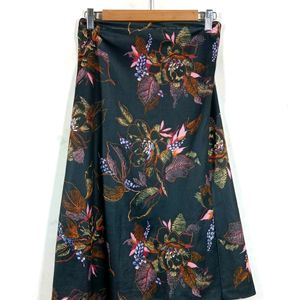 Black Floral Skirt (Women)