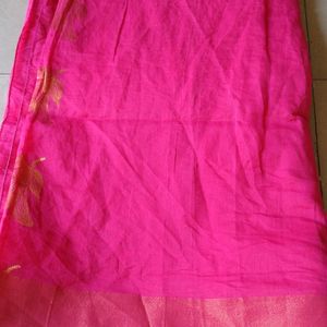 Pink Colour Saree Sicko Pattu