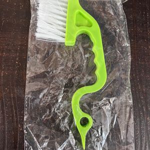 1pc Handheld Groove Gap Cleaning Tool, Cleaning Brush For Tracks