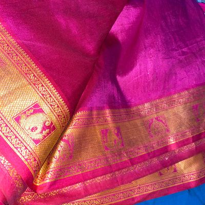 Pure Handloom Banarasi Chiffon Khaddi Georgette Silk Saree – FashionVibes