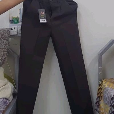 Buy Mark Taylor Men Black Regular Fit Formal Trousers - Trousers for Men  205042 | Myntra
