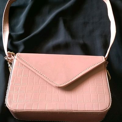 Brandroot New stylish Peach Color design Primium looking Women handbag 2  Compartment |Ladies Purse Handbag