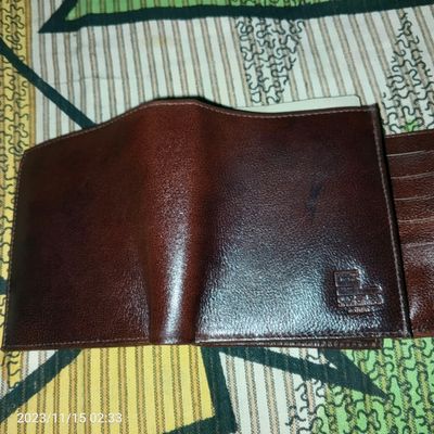 Men Leather Wallet (Black) 14924 – Sreeleathers Ltd