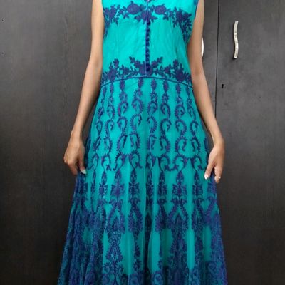 Party Wear Girls Long Gown Dress at Rs 500 in Kanpur | ID: 20195211391
