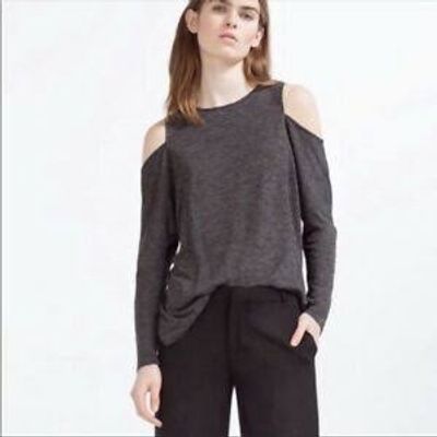 Tops Tunics SALE Original Zara Women Cold Shoulder Top Freeup