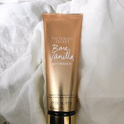 Body Lotions VICTORIA SECRET BARE VANILLA SHIMMER LOTION Freeup