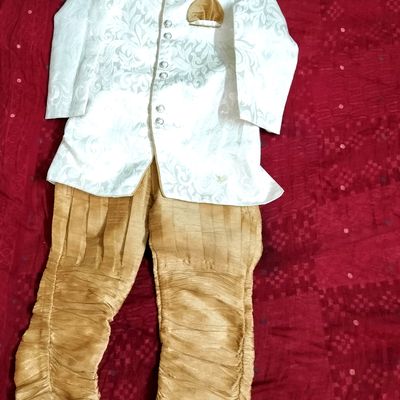 US$26.87-Kids Boy Gentleman Suit Clothing 2 3 4 5 6 7 Years Toddler Boys  Formal Set Birthday Vest Shirt Bow Children Party Costum-Description