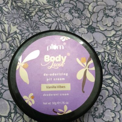 Plum BodyLovin' Vanilla Vibes De-odorizing Pit Cream 50 g