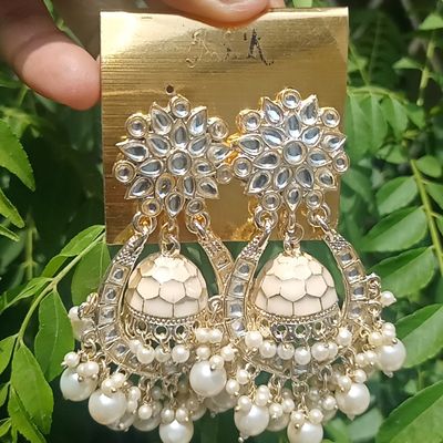 Zaveri clearance pearls earrings