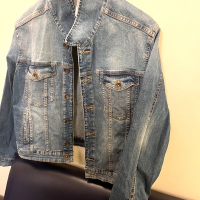 Classic denim jacket in a regular fit made from organic cotton - blue |  Jackets | MARC O'POLO