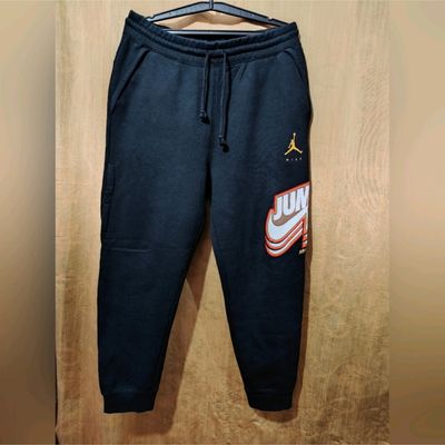 Jeans & Pants  Air Jordan Nike Black Sweatpants Men's Fleece XXL