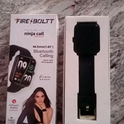 Pink Fire Bolt Ninja Fit Pro Smartwatch Bluetooth Calling