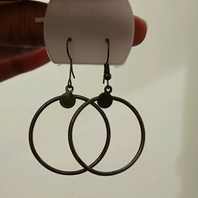 Fashion Simple Round 925 Sterling Silver Hoop Earrings $6.70 For Sale  [categories]