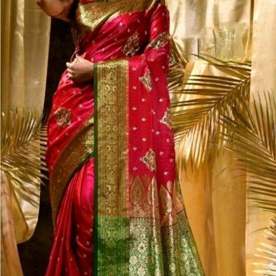 Bride From Nepal Donned A Banarasi Saree From Sabyasachi | नेपाल की दुल्हन  ने पहनी बनारसी साड़ी