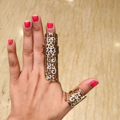 Buy Clara Pure 92.5 Sterling Silver Infinity Thumb Band Finger Ring Online  At Best Price @ Tata CLiQ