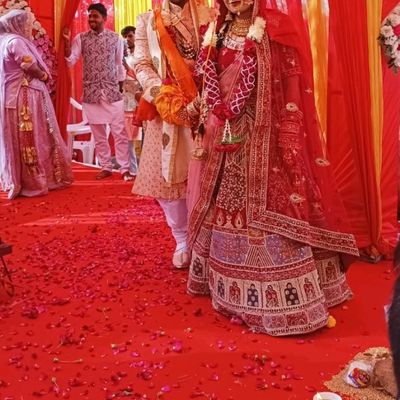 Straight out of a dream!!💫✨ From her quintessential red lehenga to 'em  regal couple portraits, everything is spot on❤️ Couple... | Instagram