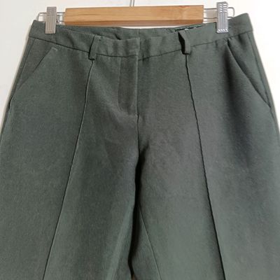 Buy Allen Solly Khaki Regular Fit Pleated Trousers for Men's Online @ Tata  CLiQ