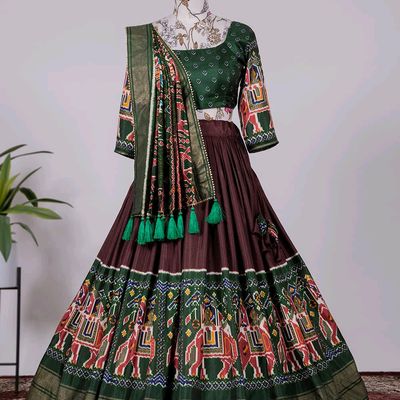 Designer Ready to wear Crop-Top Lehenga Choli Set at Rs.1550/Piece in surat  offer by shreenathji export