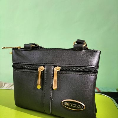 Jimmy Choo Leather Shoulder Bag - Brown Shoulder Bags, Handbags - JIM352759  | The RealReal