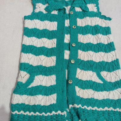 Handmade woolen jacket on sale design for ladies