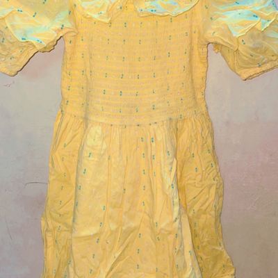 Pantaloons Baby Girl's Sleeveless Crewneck Gown Dress Peach Size 9-12M |  eBay