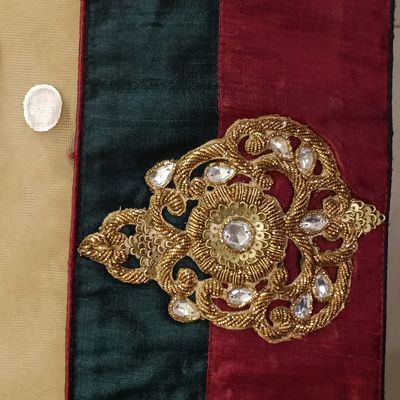 Zardosi Work Blouse for Silk sarees – South India Fashion