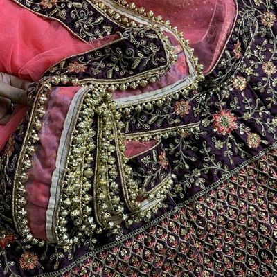 Lavender Color Roop Sari Lehenga Choli – Roop Sari Palace