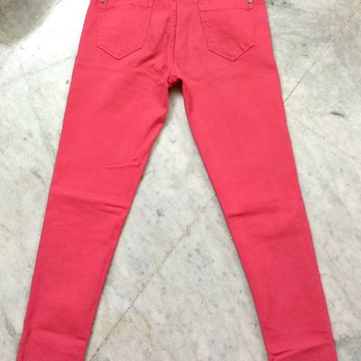 Buy Jeans and Jegging for Women and Girl RED Flower Print at Amazon.in