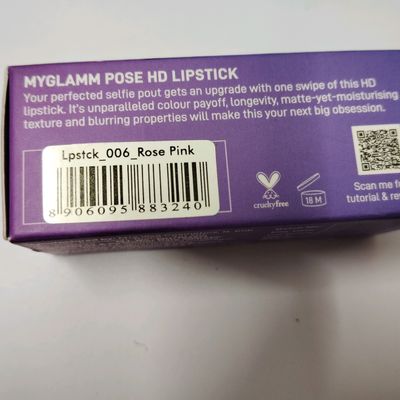 Myglamm Pose Hd Lipstick - Caramel