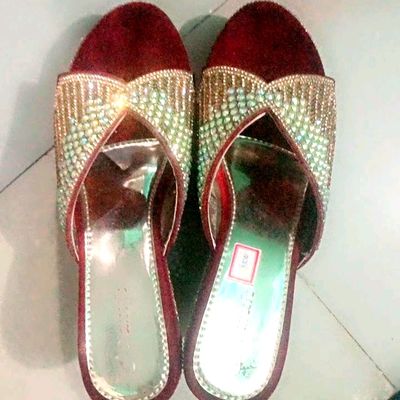 Heels Wedges Bridal Chappal And Sandals Freeup