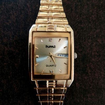 Vintage Hmt Sona Hand Winding Gold Plated India | Ubuy